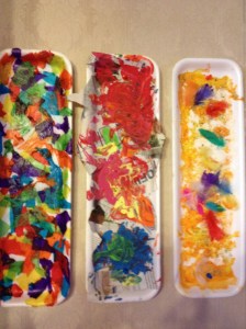 Fleurig drieluik made by Ruth @Girafant